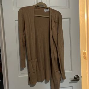 Tan cardigan